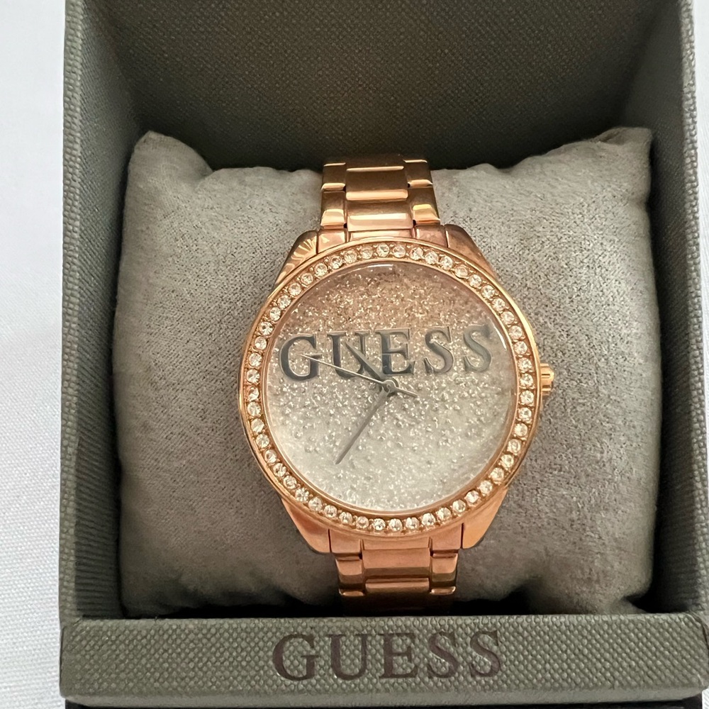 Guess Rose Gold Bracelet Watch